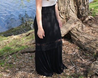 extra long maxi skirts and dresses