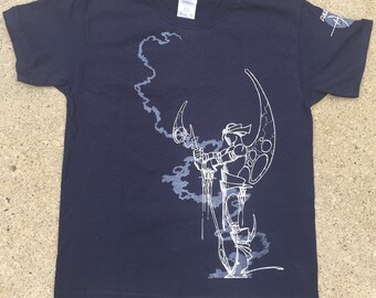 Youth Sentinel Fantasy Graphic T-shirt