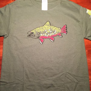 Father&#39;s Day Brook Trout T-Shirt