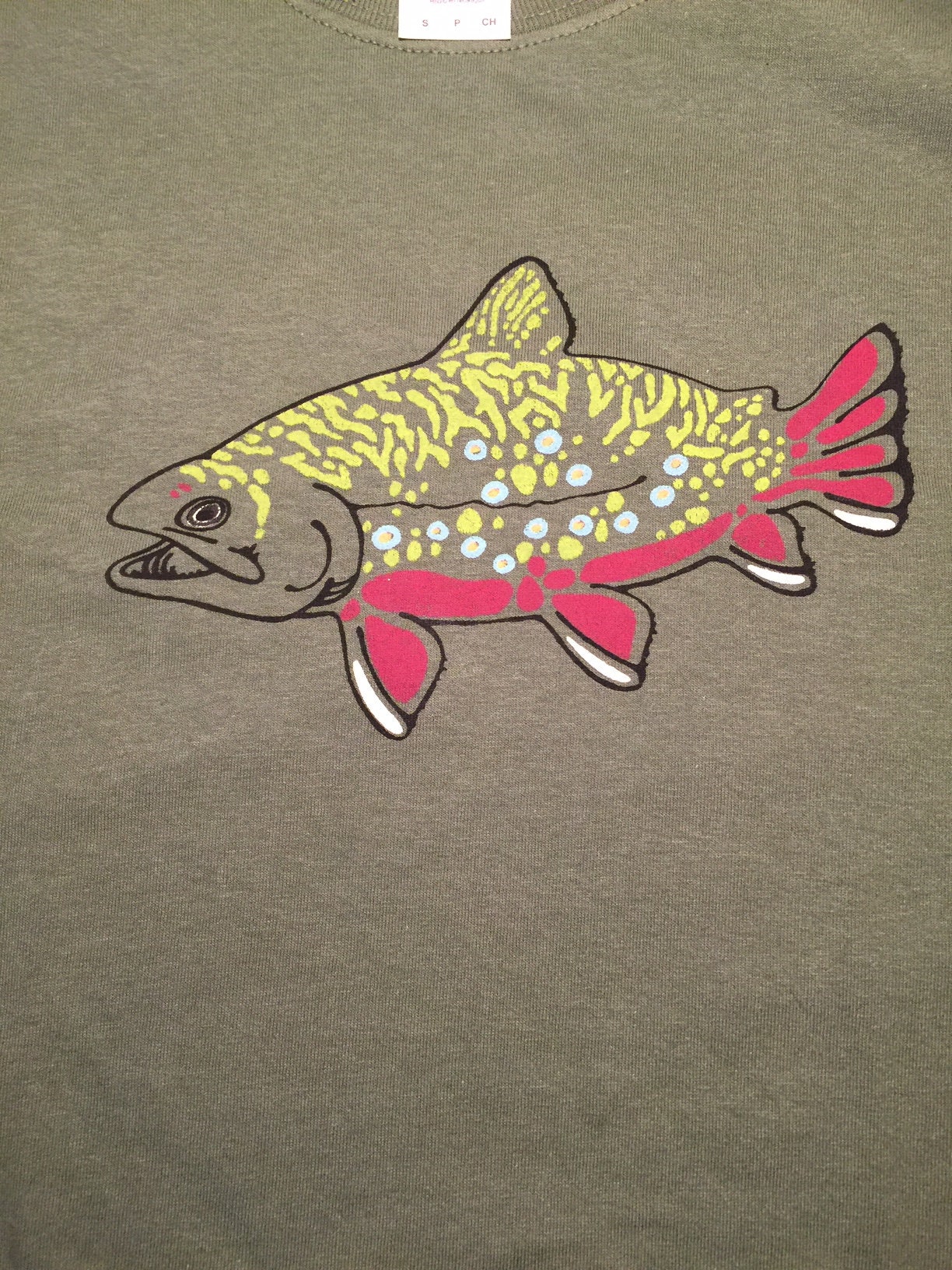 Father's Day Brook Trout T-shirt - Etsy