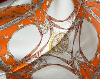 エルメス　ナポレオン　カレ　90 シルク　スカーフ HERMES エルメス スカーフ カレ 90 大判スカーフ 正方形 NAPOLEON