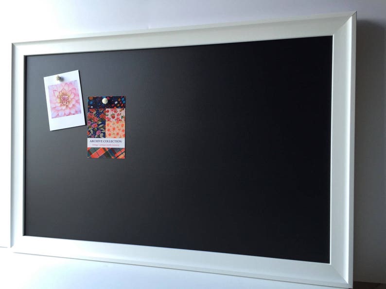 rustic wedding restaurant chalkboard playroom dec office decor message center 27x37magnet board SUPERSIZE framed magnetic chalkboard