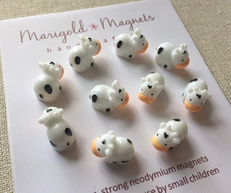 10 cute COW small super STRONG tiny animals Etsy