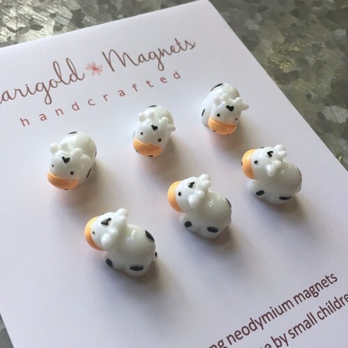 Tiny Duck Set of 6 YELLOW Ducks Small SUPER STRONG Etsy