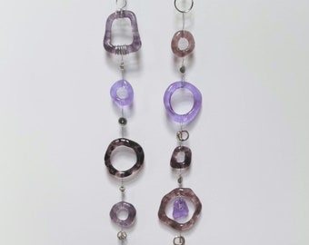 Organics - Fused Glass Totem/Suncatcher