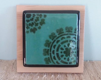 Tile Art - Fused Glass Wall Art