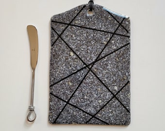 Intersect - Fused Glass Cheese Plate