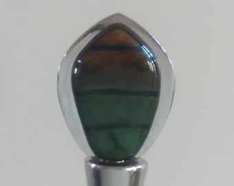 Aztec - Fused Glass Bottle Stopper