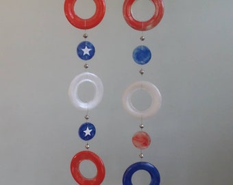 Born in the USA - Recycled Glass Suncatcher