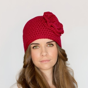 CROCHET PATTERN - Dixieland Cloche Hat, 1920's Flapper Hat