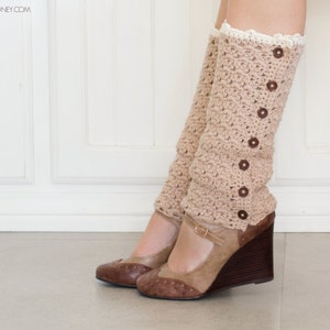 CROCHET PATTERN Vintage French Leg Warmers image 2