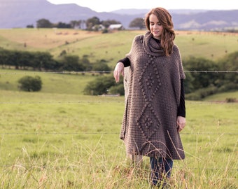 CROCHET PATTERN - Alsace Poncho