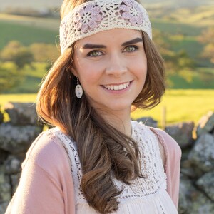 CROCHET PATTERN Orchid Lane Bohemian Headband image 3