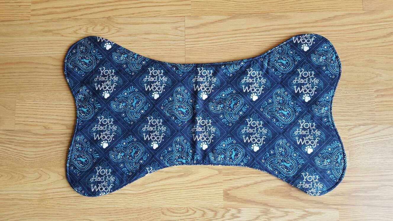 Dog Dish Placemat Dog Feeding Station Mat For Medium To Large Etsy