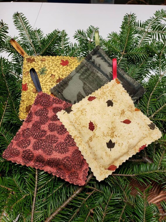 Set of Four Balsam Sachets Drawer Freshener Clothes Freshener Etsy