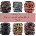Xsotica-Barbed Wire Leather Cord