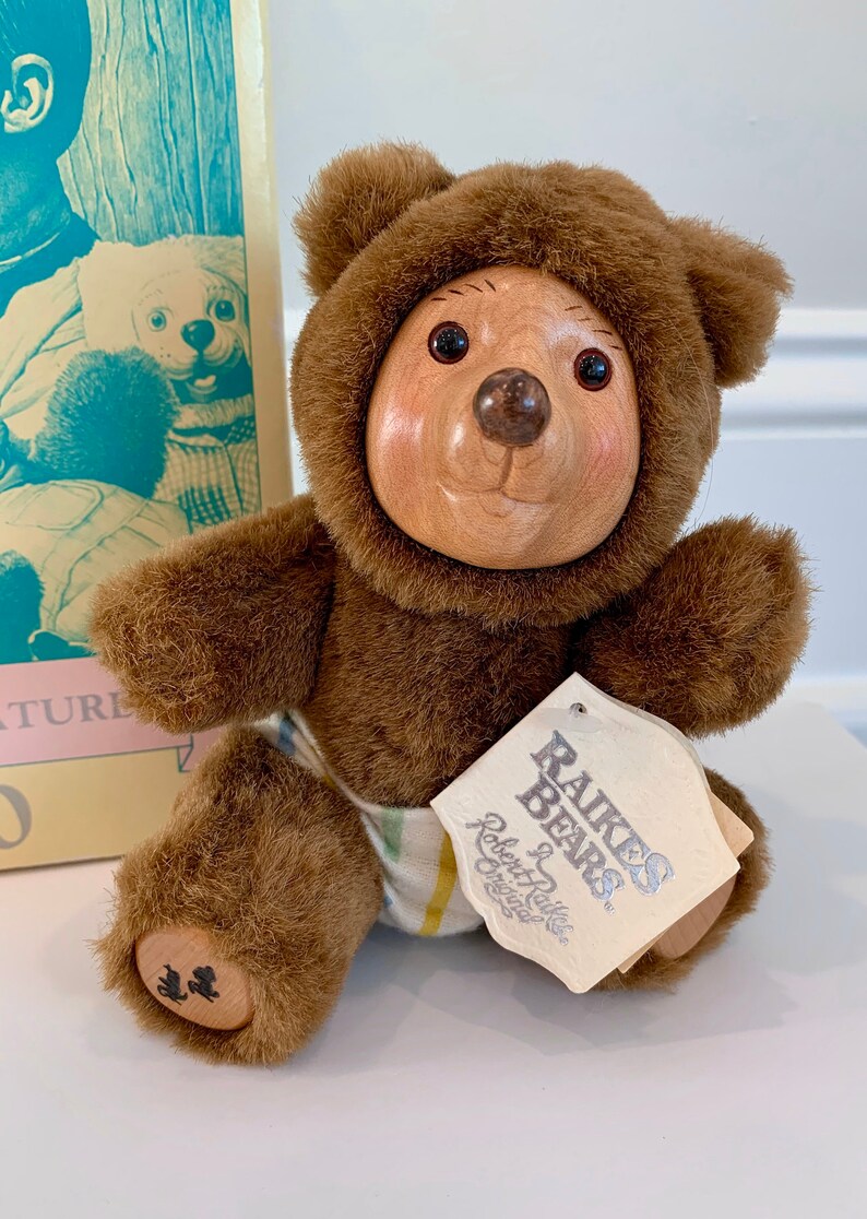 Vintage RAIKES Bear Robert RAIKES Original nursery miniature Etsy