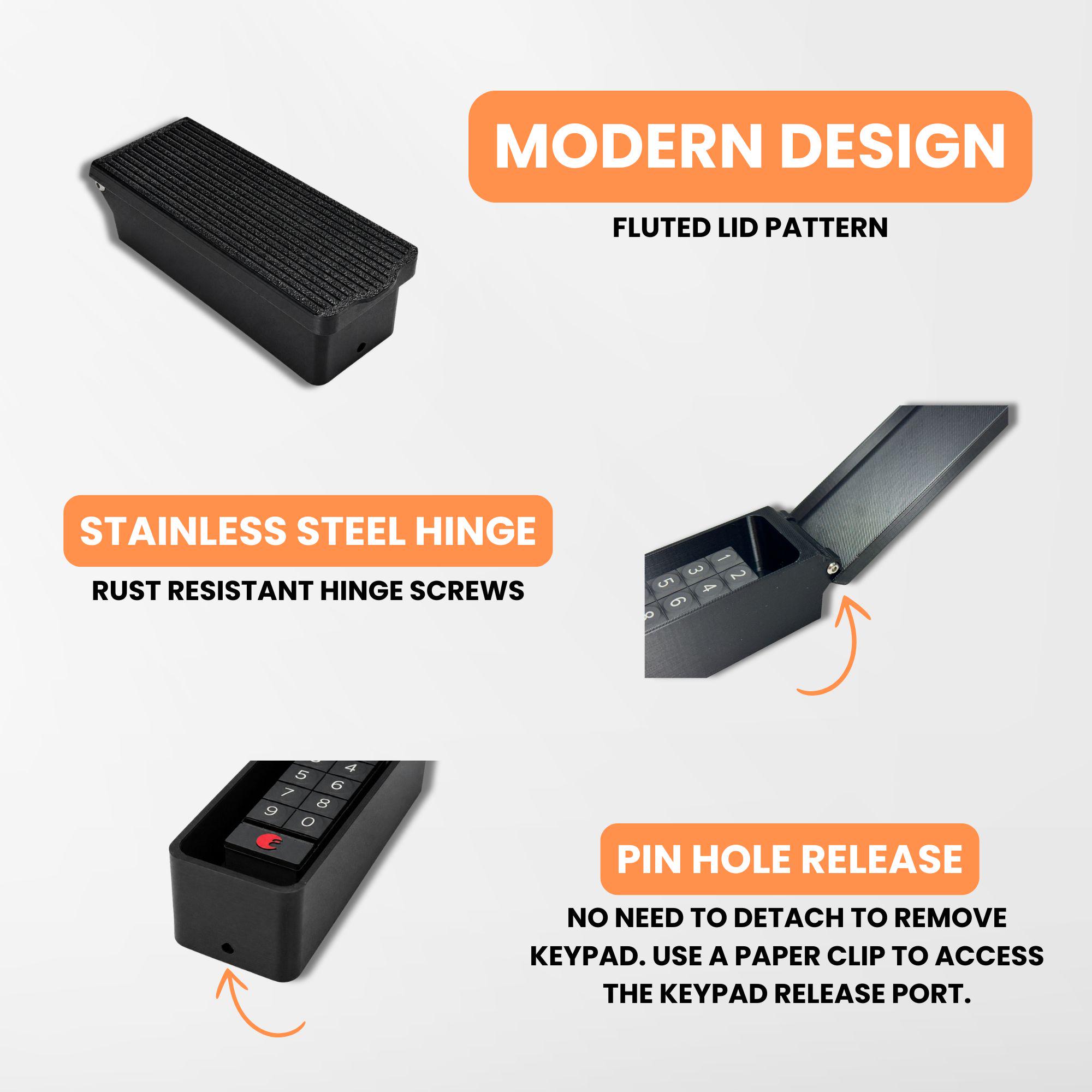 Style Keypad August / Yale Mini Style Keypad & Wyze Keypad Enclosure - Weather ...