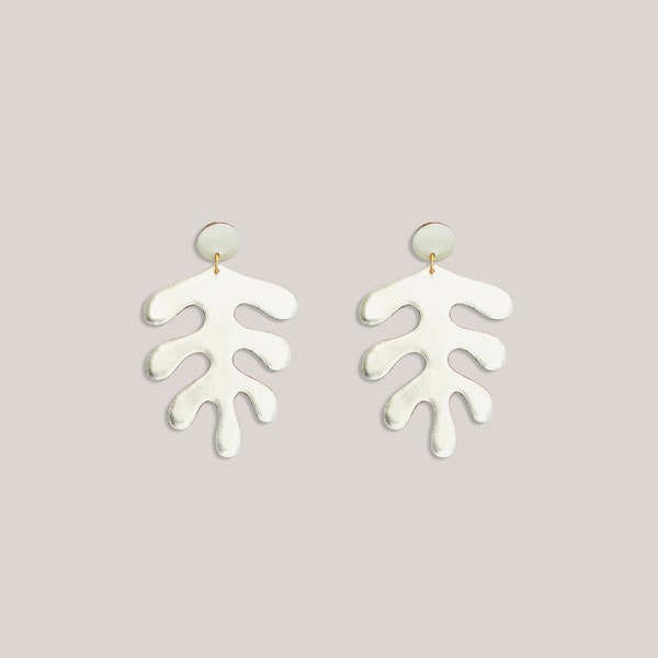 Matisse-inspired earrings