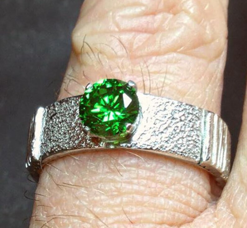 Timeless Green Zirconia Ring