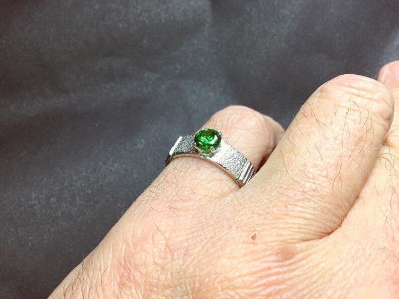 Timeless Green Zirconia Ring
