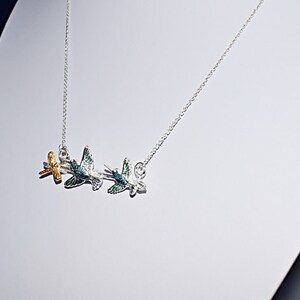 The Kingfishers Fine Silver 24 Carat Gold Plated image 8