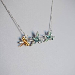 The Kingfishers Fine Silver 24 Carat Gold Plated image 6