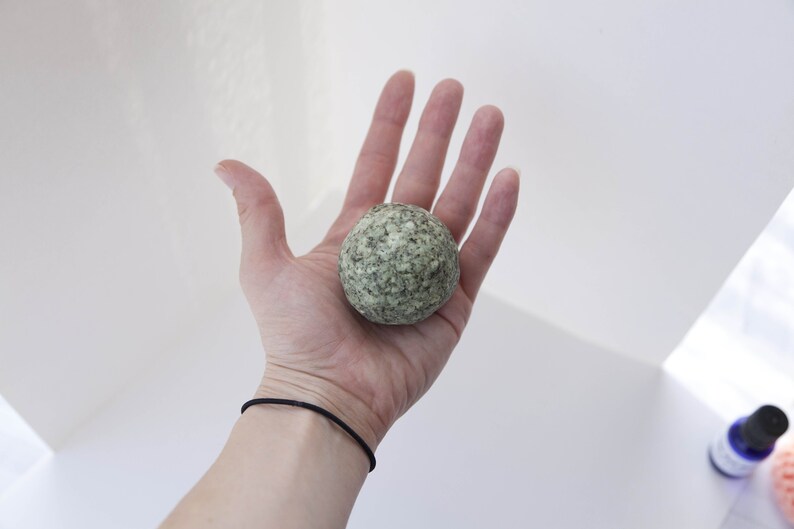 Garden Mint Hand Shaped Soap Ball classic natural Old Etsy