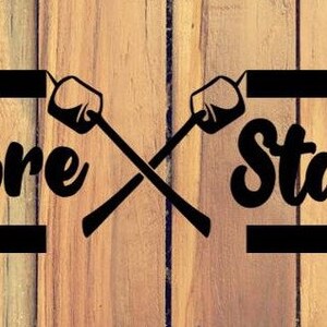 S&#39;more Station digital file, instant download, svg, png, pdf, eps, dxf