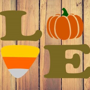 FALL LOVE, digital file, instant download, svg, pdf, png, eps, dxf
