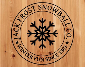 Bola de nieve de Jack Frost, archivo digital, descarga instantánea, svg, png, pdf, eps, dxf