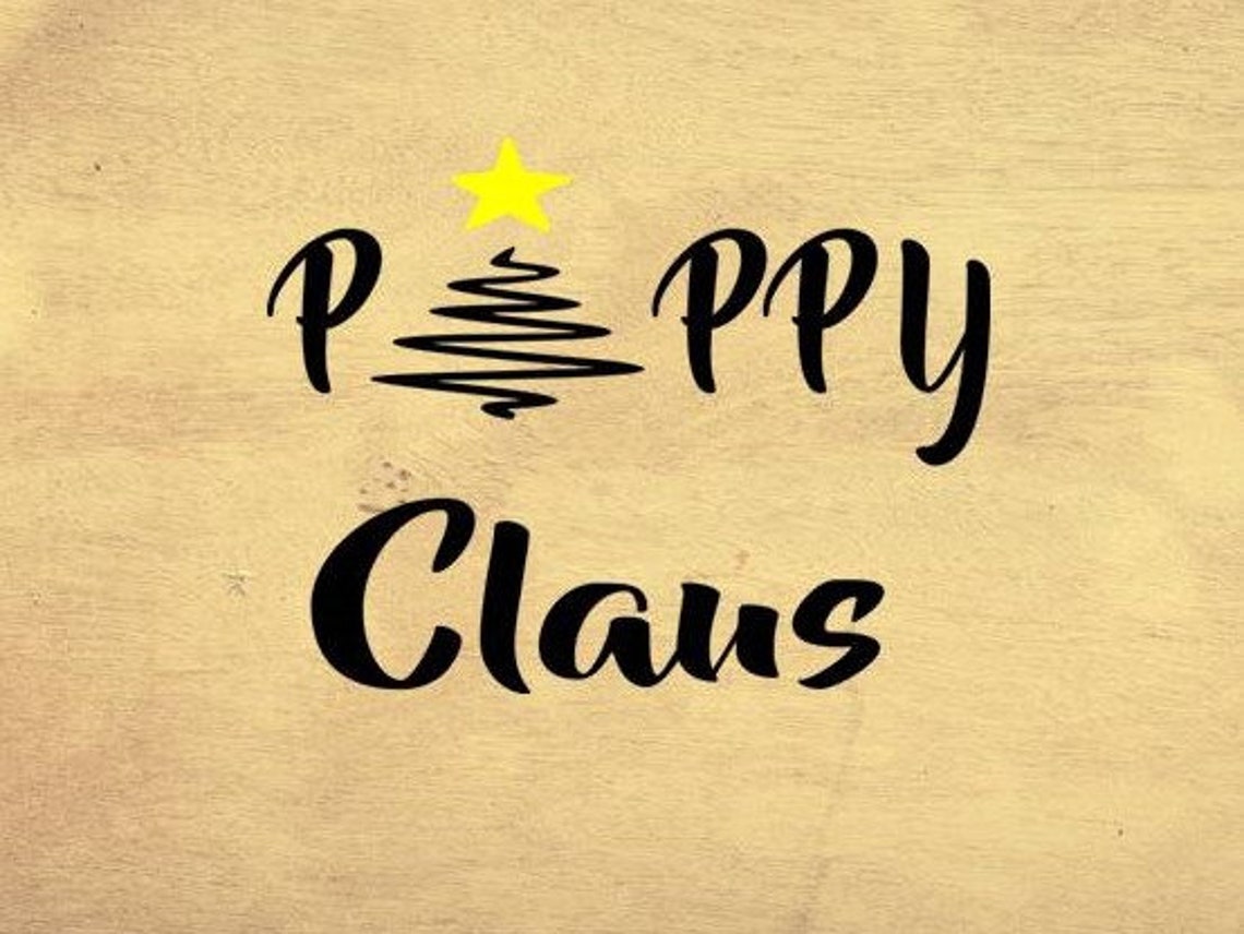 Pappy Claus Digital File Instant Download Svg Eps Dxf Png | Etsy