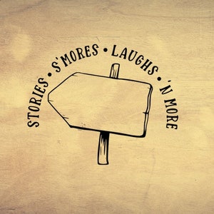 Do your own Customization your own Camping sign, digital file, instant download, svg, pdf, dxf, eps, png