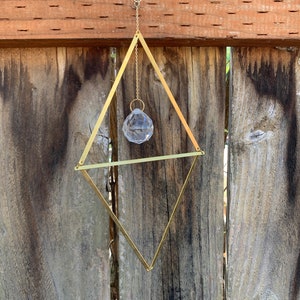 Diamond Wall Hanging with Prism