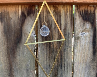 Diamond Wall Hanging with Prism