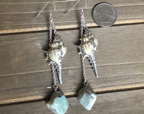 Sobella Earrings by Salty Safari - Emerald main image 1