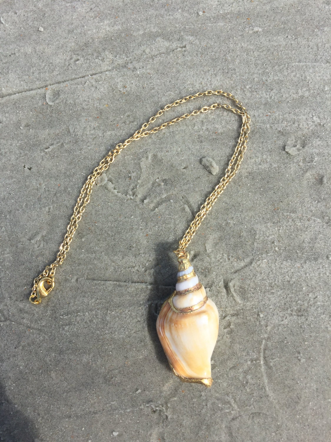 Large Conch Shell Necklace
