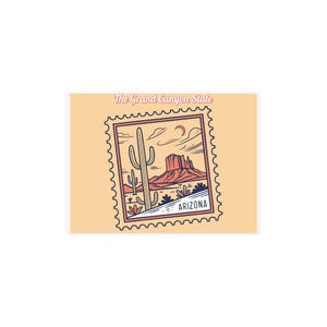 The Grand Canyon State USA Stamp Postcard Bundle of 10 (envelopes not included)