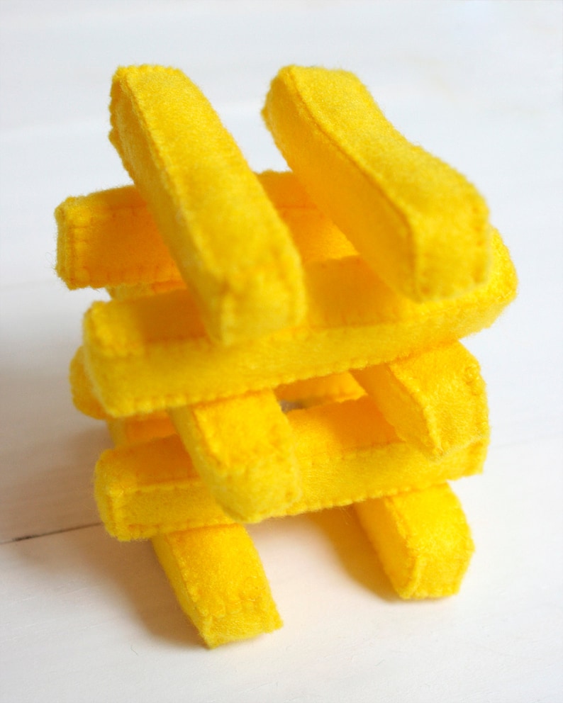 Felt Food Fish and Chips Felt Play Food Set Plush Toys for Etsy Canada