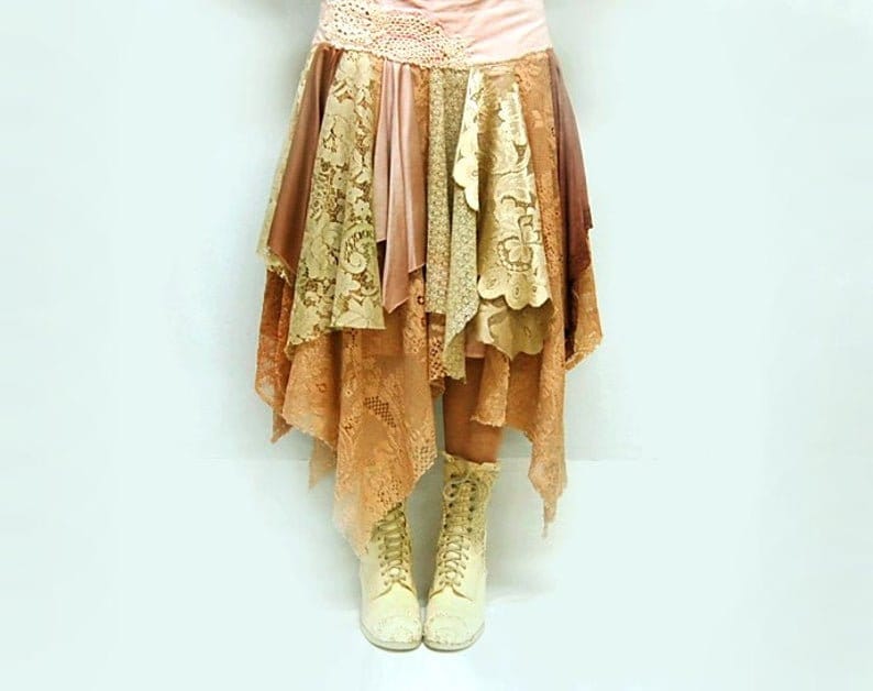 Lace Fairy Skirt PDF Tutorial Sewing Tutorial Tattered Etsy