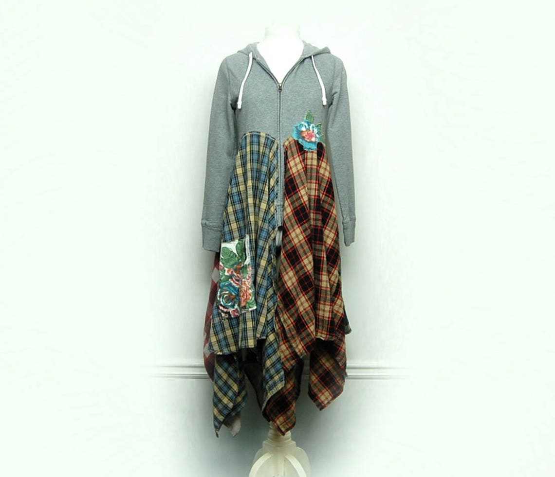 flannel duster jacket