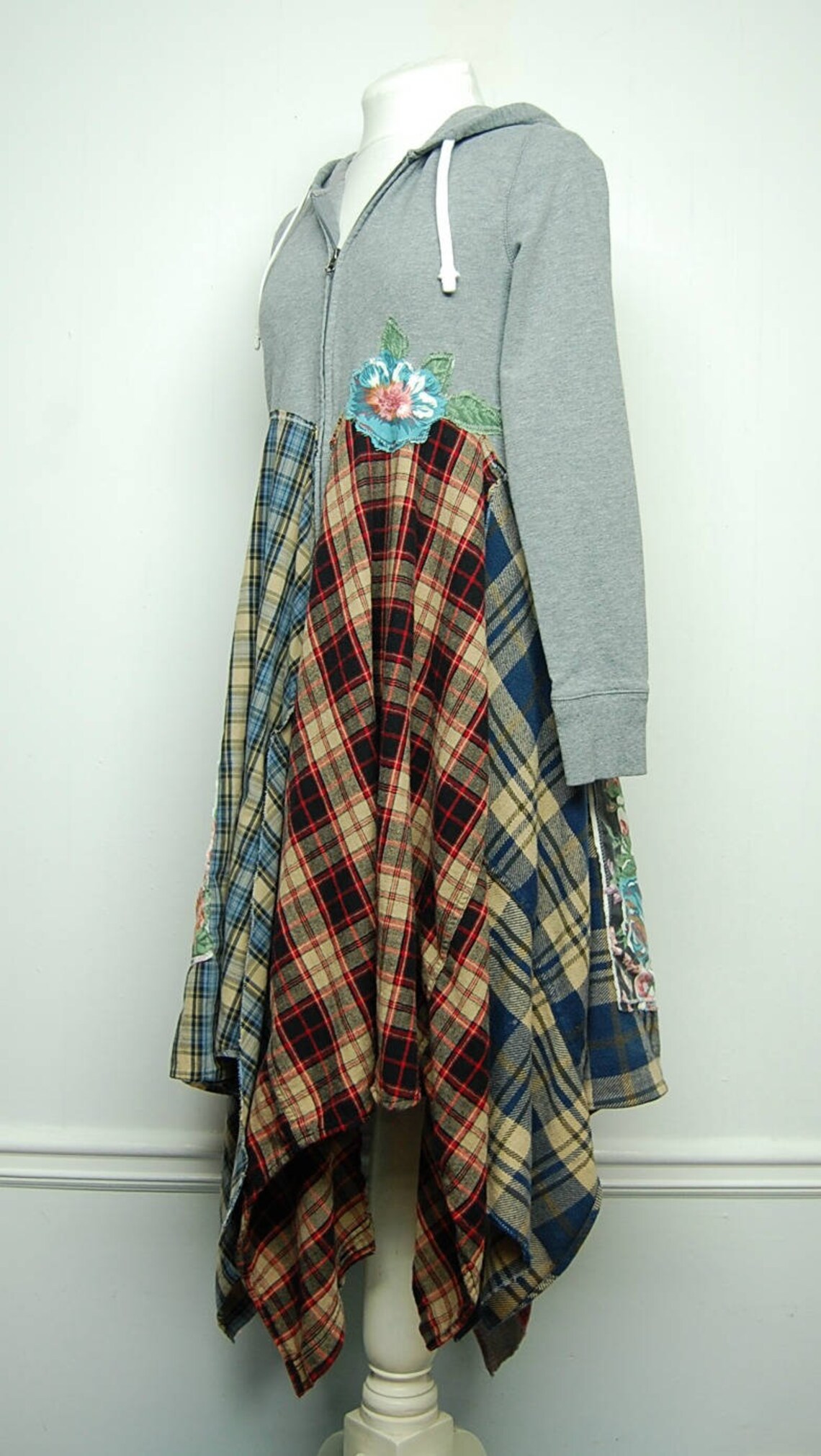flannel duster jacket