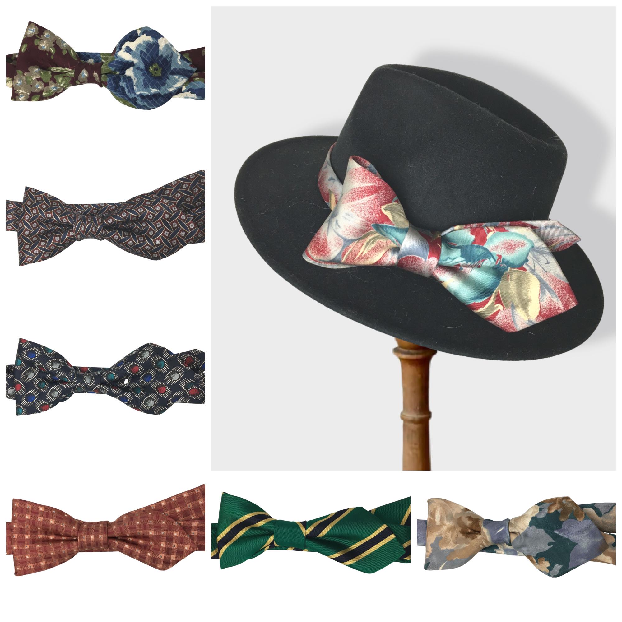 Hat Bands for Women - Boho Hat Band - Hat Decoration - Adjustable Hat Band -  Hat Accessories for Women - Upcycled Clothing