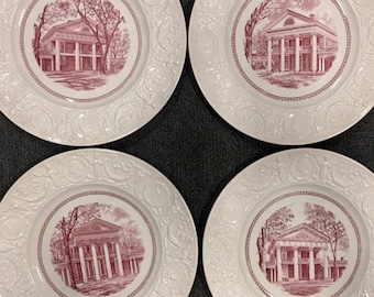 U.Va. Wedgwood Plates -- Bi-Centennial Edition singles from 1943