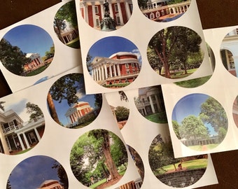 UVA Lawn stickers