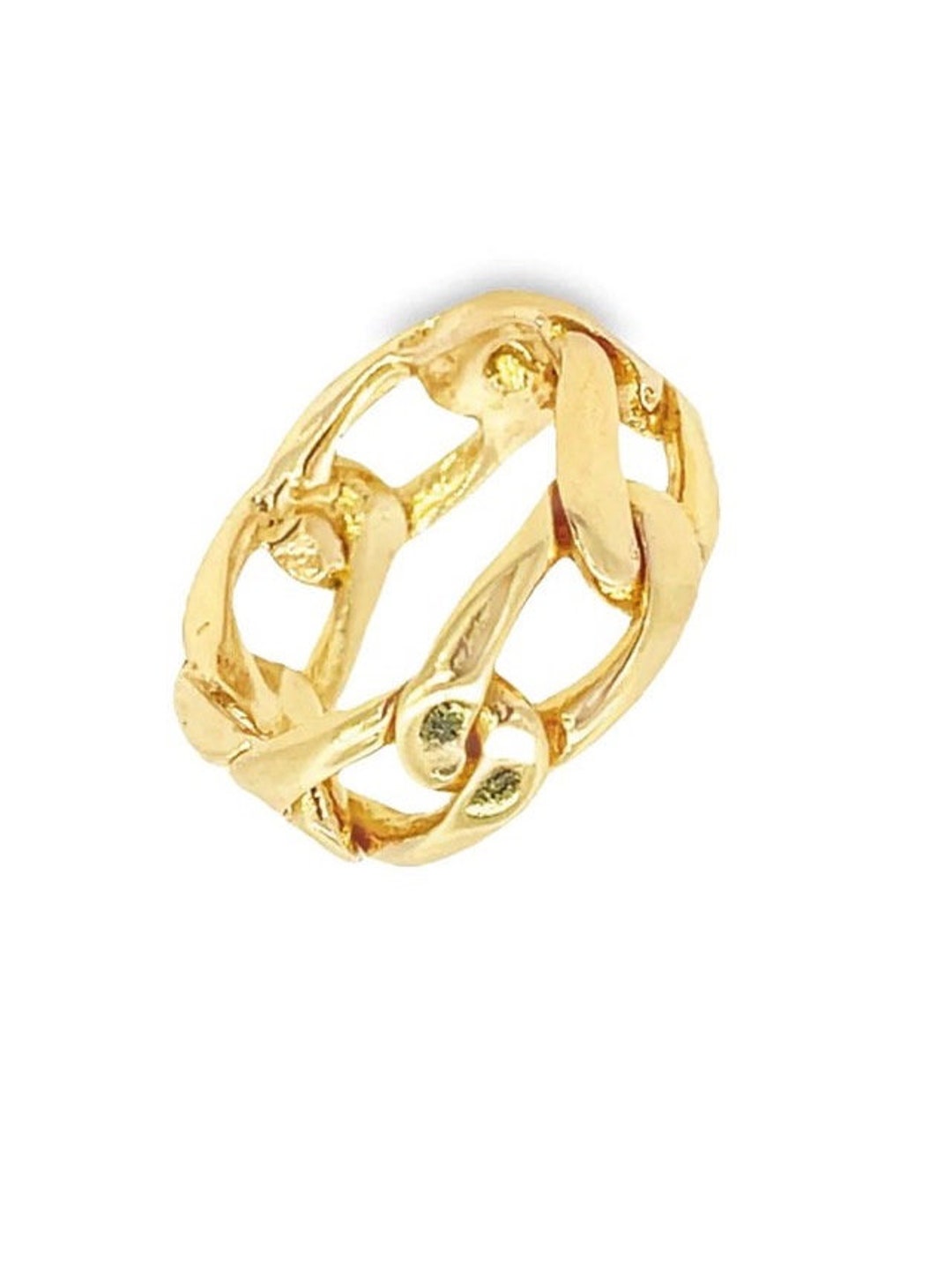 Plain Link Ring - Etsy
