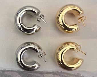 Open chunky hoops