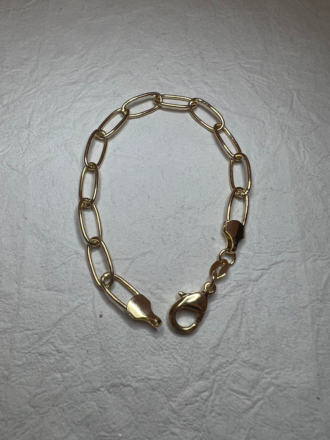 Paper Clip Bracelet Etsy