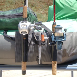 FISHING ROD HOLDER for Float Tube or Pontoon