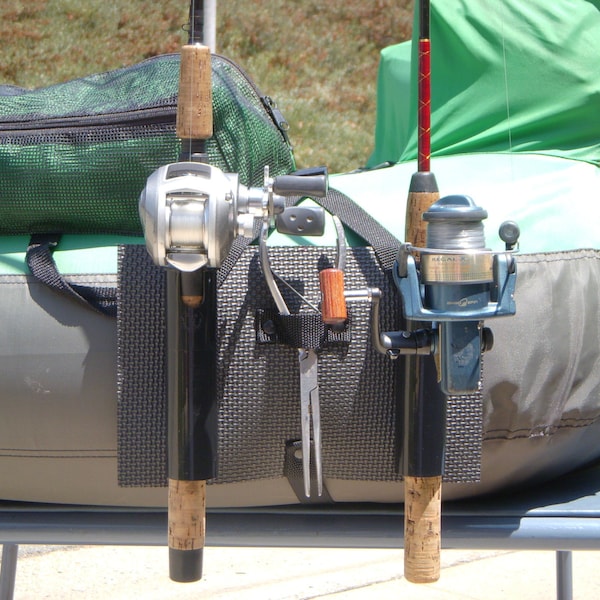 FISHING ROD HOLDER for Float Tube or Pontoon